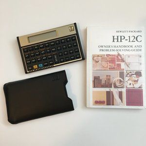 HP-12C Financial Programmable Calculator